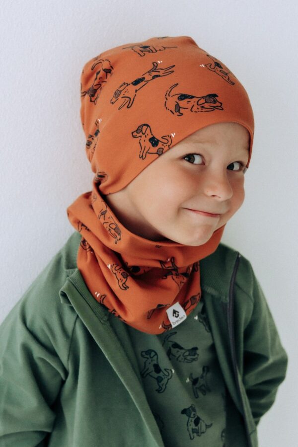 Cotton Beanie Hat With Folds DARGO – Copper Dogs