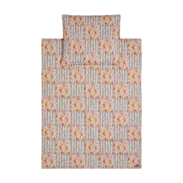 Quilted Patchwork Blanket & Pillow Set, Large – Summer Garden
