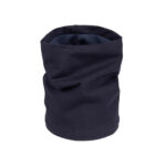 Dark Blue Merino Wool-Lined Kids’ Tube Scarf