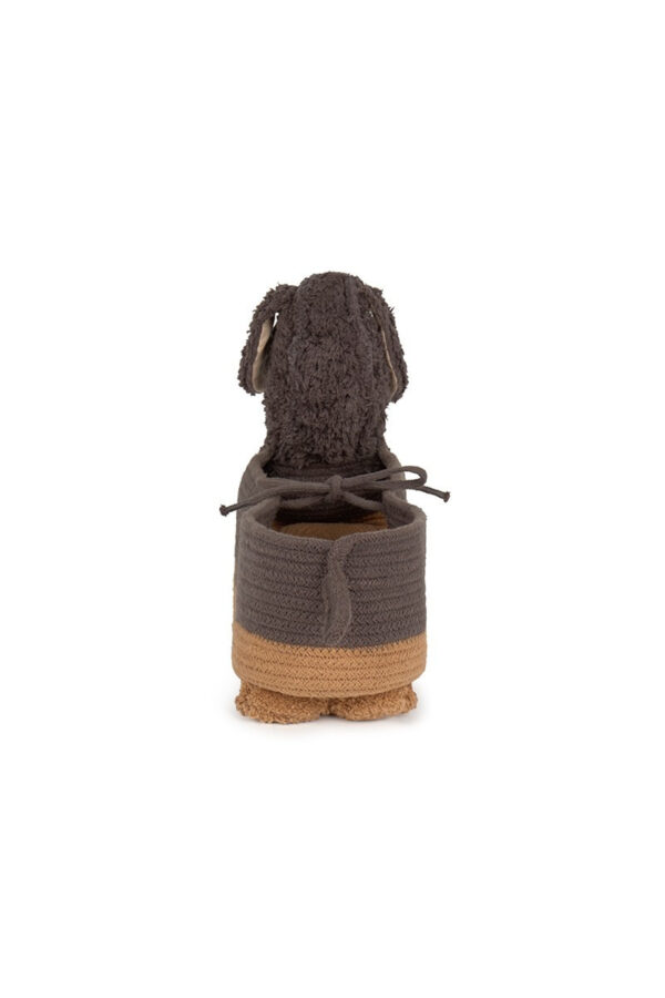 Dachshund Storage Basket Sparky – Cotton, 59 cm