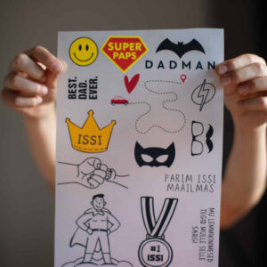 DIY Iron-On T-Shirt Gift Kit for Dad