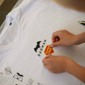 DIY Iron-On T-Shirt Gift Kit for Dad