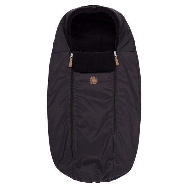 Down-Filled Baby Winter Footmuff – Black, One Size