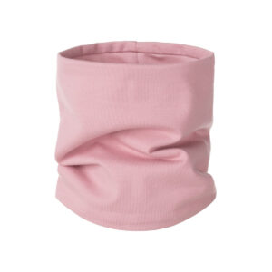 Dusty Pink Merino Wool-Lined Kids’ Tube Scarf
