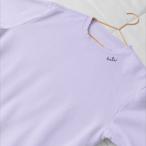 Embroidered Collar Organic Cotton Sweatshirt “Äiti” (FI)