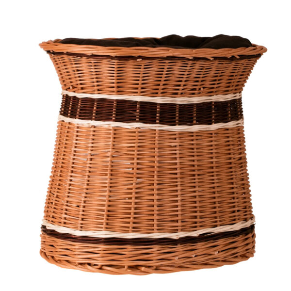 Erif Two-Level Wicker Cat House with Cushions