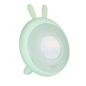 Rabbit Lamp with Alarm Clock – Green
