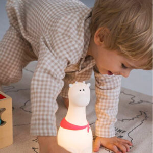 Giraffe Silicone Lamp – White