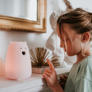 Big Bear Silicone Lamp – Pink