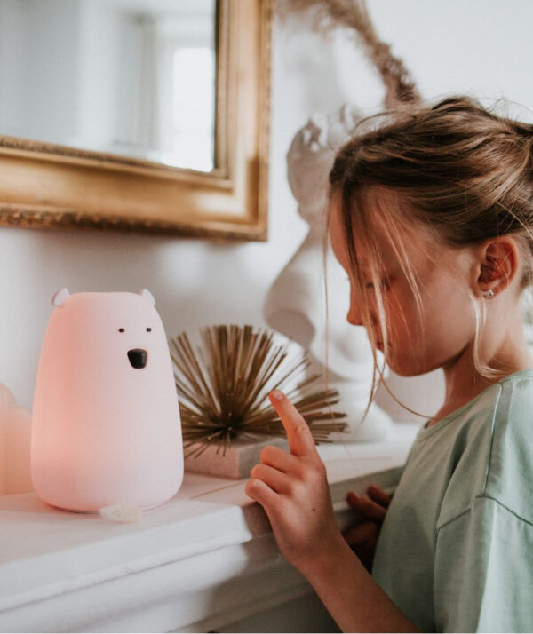 Big Bear Silicone Lamp – Pink
