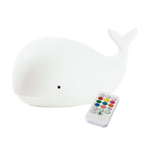 Whale Silicone Lamp with Remote