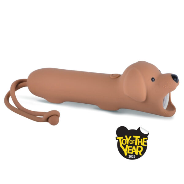 Soft Silicone Kids’ Flashlight – Dog BUDDY