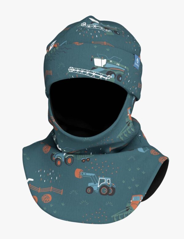 Fleece Balaclava For Kids FERN – Tractors