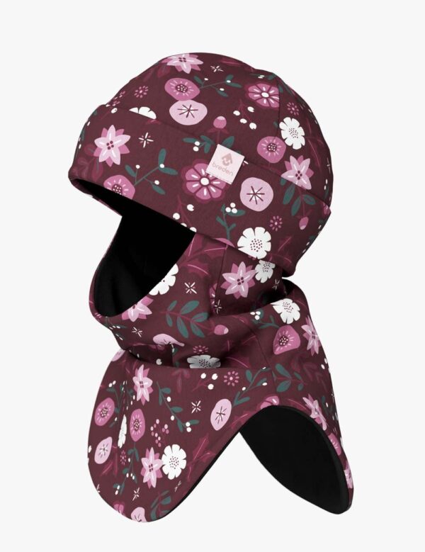 Fleece Balaclava For Kids FERN – Winters Flowers