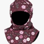 Fleece Balaclava For Kids FERN - Winters Flowers