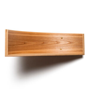 Floating Wooden Wall Shelf – Pie