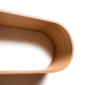 Floating Wooden Wall Shelf – Snake