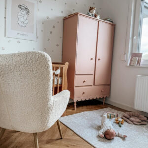 Foam Puzzle Playmat – Vintage Beige, 120 × 180 cm
