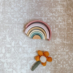 Foam Puzzle Playmat – Vintage Beige, 120 × 180 cm