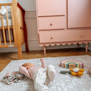 Foam Puzzle Playmat – Vintage Beige, 120 × 180 cm