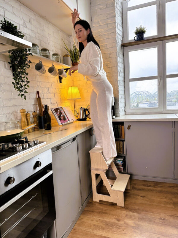 Folding Kitchen Helper & Climbing Seat