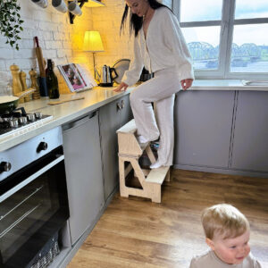 Folding Kitchen Helper & Climbing Seat