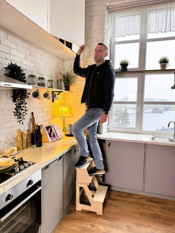 Folding Kitchen Helper & Climbing Seat