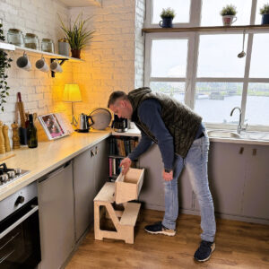 Folding Kitchen Helper & Climbing Seat