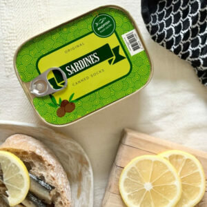 French Sardine Unisex Socks in a Can (Size 35-46)
