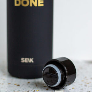 Water Bottle / Thermos – Get Shit Done – Black, 500 ml, Stainless Steel