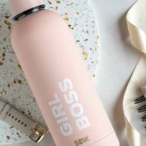 Water Bottle / Thermos – Girl Boss – 500 ml, Stainless Steel