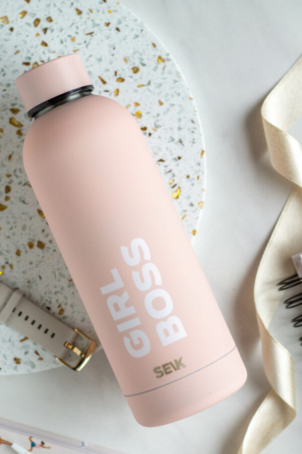 Water Bottle / Thermos – Girl Boss – 500 ml, Stainless Steel