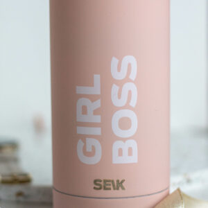 Water Bottle / Thermos – Girl Boss – 500 ml, Stainless Steel