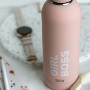 Water Bottle / Thermos – Girl Boss – 500 ml, Stainless Steel