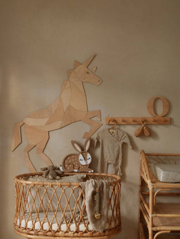 Horse & Unicorn Origami Wall Decoration – Plywood