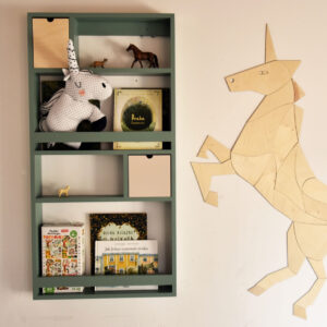 Horse & Unicorn Origami Wall Decoration – Plywood