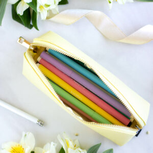Pencil Case Great Things Ahead – Beige