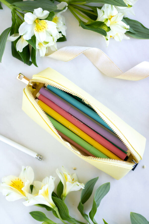Pencil Case Great Things Ahead – Beige