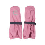 Kids’ Fleece-Lined Rain Mittens – Pink