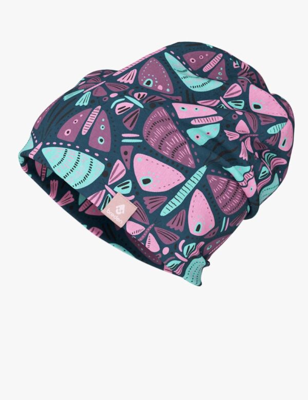 Kids Hat-Beanie For Autumn And Spring KLAUS – Butterflies