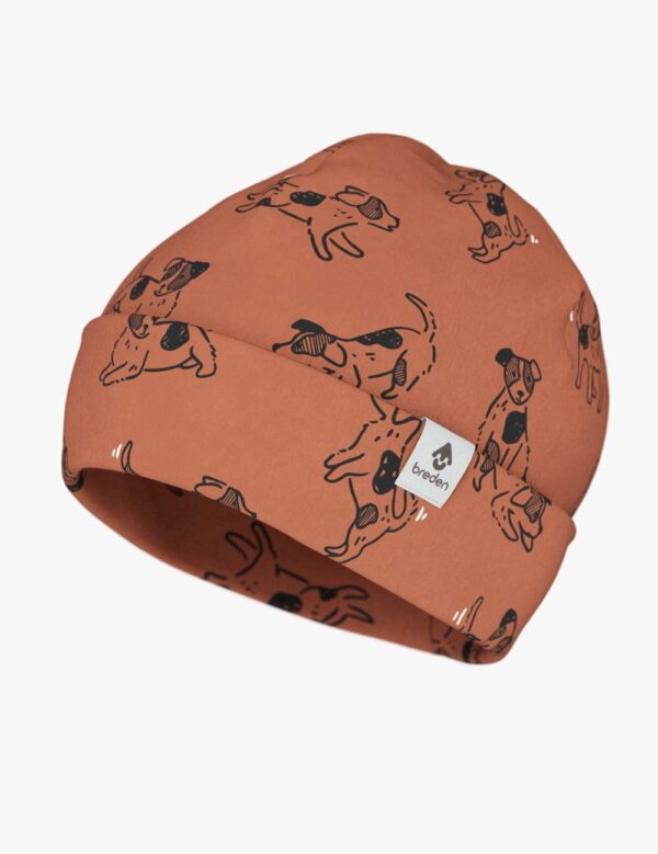 Kids Hat-Beanie For Autumn And Spring KLAUS – Copper Dogs
