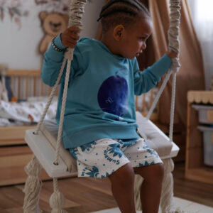 Kids Hoodie with Ears – Moon