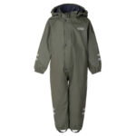 Kids’ Insulated Rain Suit – Green