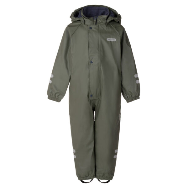 Kids’ Insulated Rain Suit – Green
