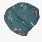 Kids Merino Hat Beanie For Autumn And Spring METTE - Tractors