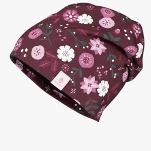 Kids Merino Hat Beanie For Autumn And Spring METTE – Winter Flowers