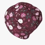 Kids Merino Hat Beanie For Autumn And Spring METTE - Winter Flowers