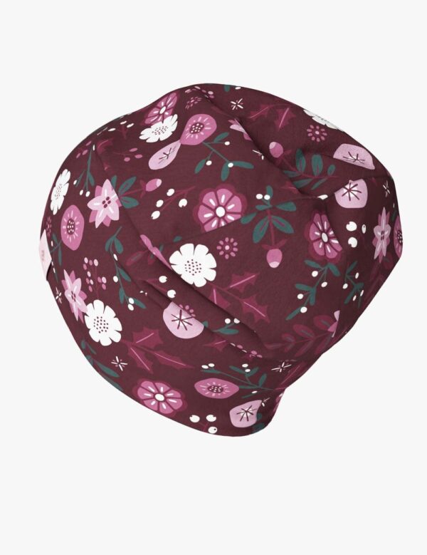 Kids Merino Hat Beanie For Autumn And Spring METTE – Winter Flowers