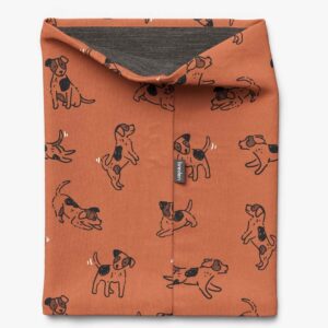 Kids Merino Neck Tube MOKKA – Copper Dogs