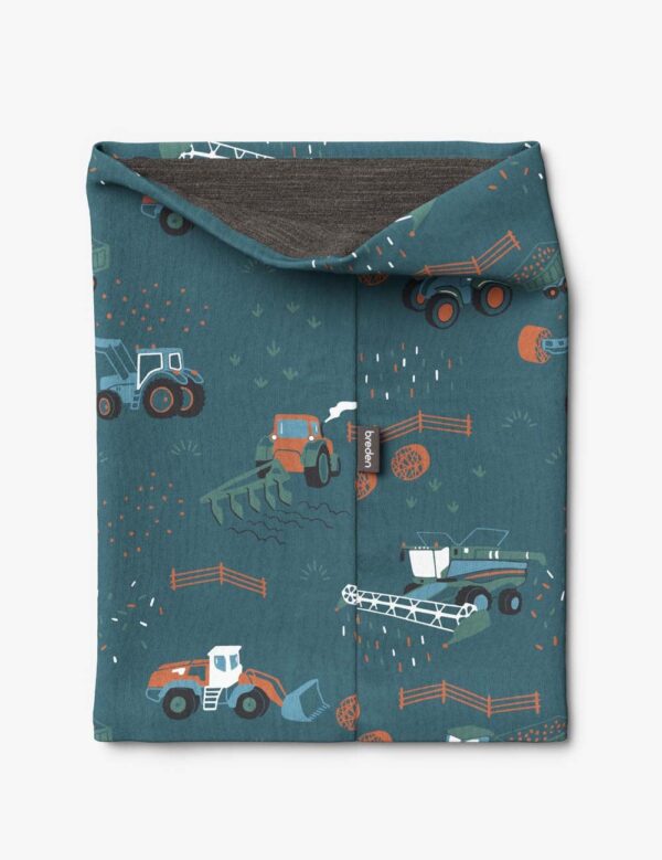 Kids Merino Neck Tube MOKKA – Tractors